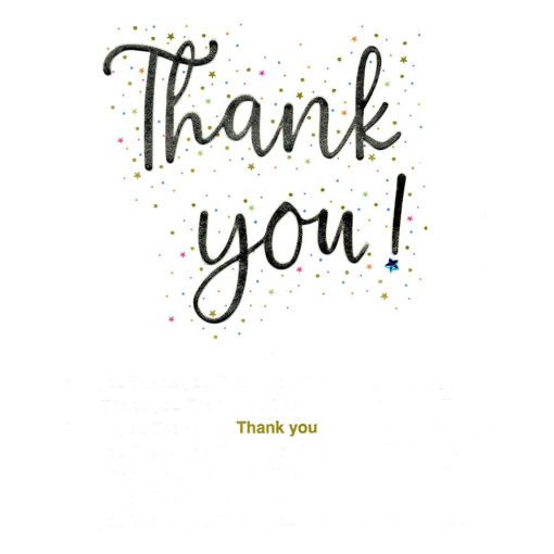 Picture of THANK YOU JUMBO CARD